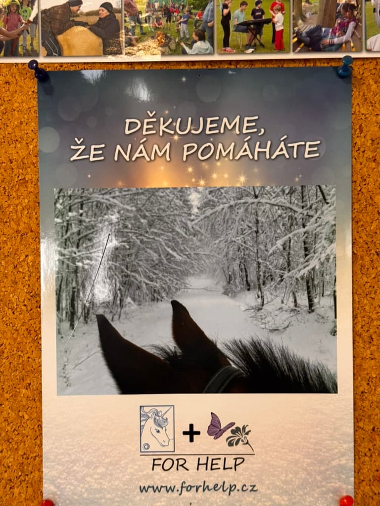 For Help — Děkujeme, že nám pomáháte